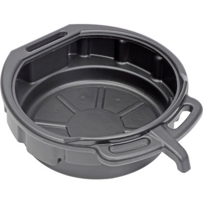 Funnel King® 4-Gallon Polyethylene Oil Drain Pan w/ E-Z Grip Handles - 32953