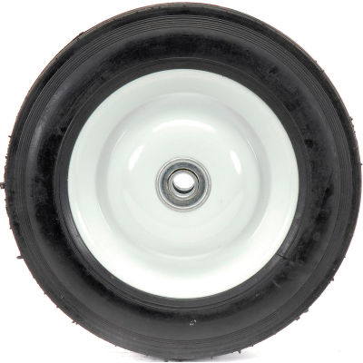 Marathon 00431 8 x 1.75 Semi-Pneumatic Ribbed Tread - 1.375" Centered - 1/2" Bearing