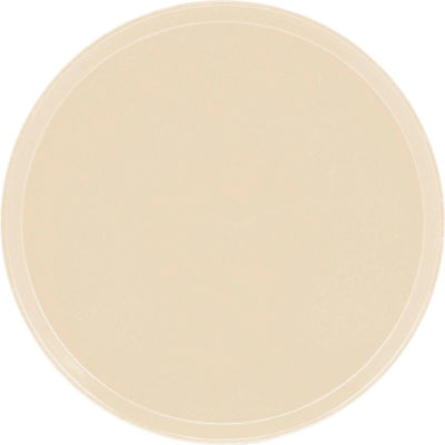 Cambro 1550537 - Camtray 15.5" Round Low, Cameo Yellow - Pkg Qty 12