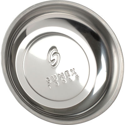 Sunex Tools 8810B 6" Mighty Mag Round Single Magnetic Parts Tray