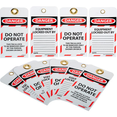 Lockout Tags - Do Not Operate