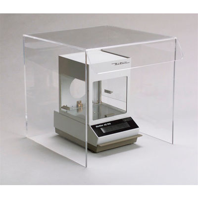 TrippNT Small Clear Acrylic Equipment Draft Shield, 13"W x 15"D x 13"H
