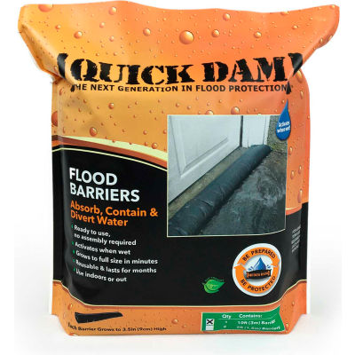 Global Approved 10' Flood Barrier - 1 Barrier/Pack QD610-1