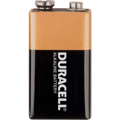Duracell® Coppertop® 9V Batteries W/ Duralock Power Preserve - Pkg Qty 12