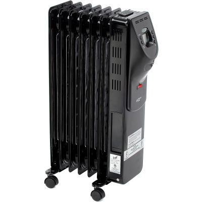 Comfort Zone® Digital Electric Oil-Filled Radiator Heater CZ9009 - 1500/900 Watt