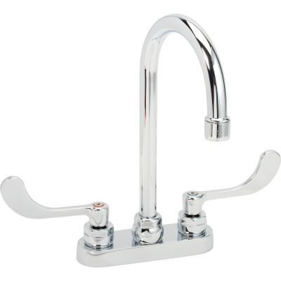 American Standard® 7500170.002 Monterrey Centerset Gooseneck Spout Wrist Blade