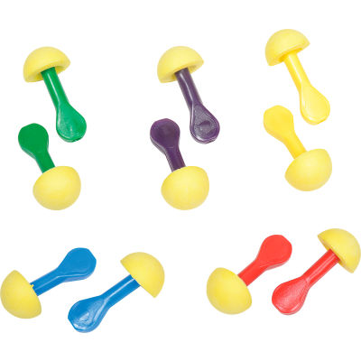 3M™ 321-2200 E-A-R Express™ Pod Plugs, Uncorded Earplugs, Assorted Colors, 100-Pair