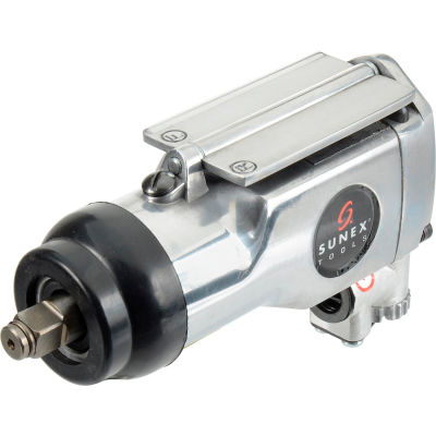 Sunex® Tools SX111, Palm Grip Impact Wrench, 3/8" Drive, 60 ft. lbs, 4 CFM, 1/4" Inlet