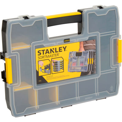 Stanley Sortmaster Junior Nuts And Bolts Organizer, 14-3/4" x 11-1/2" x 2-5/8