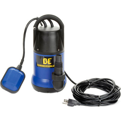 Be Pressure SP-550SD Submersible Pump, 1/2 HP Side Discharge