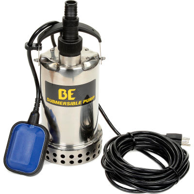 Be Pressure SP-750TD Submersible Pump, 3/4 HP Top Discharge