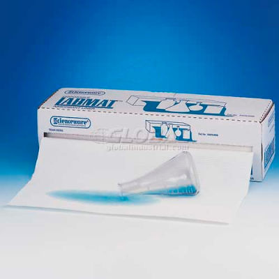 Bel-Art F24675-0020 Disposable Labmat Bench Liner Cut Sheets, 20" x 24", White, Box of 100