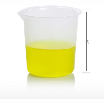 Bel-Art Graduated Griffin Low-Form Beaker 262110000, 100ml Capacity, 25ml Graduation, Clear, 12/PK