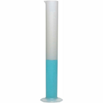 Bel-Art Single Scale Graduated Cylinder 284560000, 250ml Capacity, 2.0ml Graduation, Clear, 1/PK
