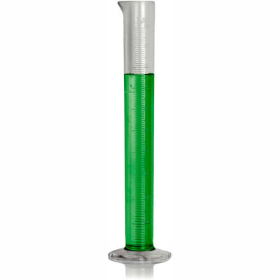 Bel-Art TPX® Graduated Cylinder 286930000, 100ml Capacity, 1.0ml Graduation, Clear, 1/PK