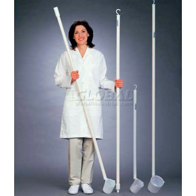 Bel-Art Long-Handled Dipper F36781-0016, 16oz. Bowl, 6 ft. 1-Piece Handle, White, 1/PK