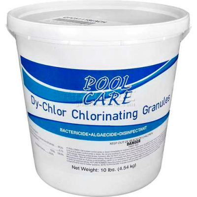 stabilized granules chlorinating