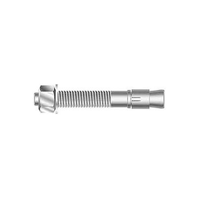Carton: 25 pcs 1/2-13 x 12 Wedge Anchors/Steel/Zinc/Nut & Washer Included/ICC Compliant ICBO