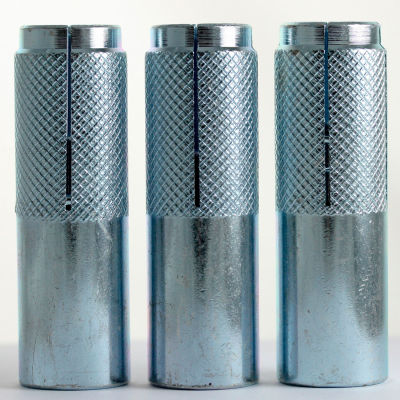 Drop In Anchor w/ Setting Tool - 5/8" - Steel - Zinc - Pkg of 25 - Brighton-Best 268040