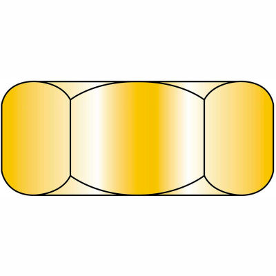 Finished Hex Nut - 1/4-20 - Medium Carbon Steel - UNC - Grade 8 - Pkg of 100 - Brighton-Best 308050