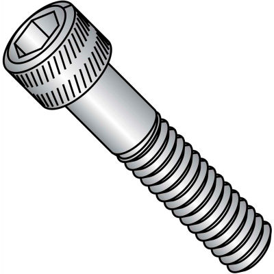 Socket Cap Screw - M8 x 1.25 x 35mm - Steel - Black Oxide - Class 12.9 - FT - UNC - 100 Pk