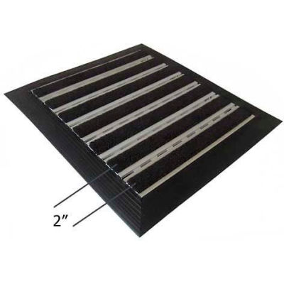 Babcock-Davis® Roll Up Entrance System M-600, Aluminum Hinge & Rail, 75-1/4"W X 51-1/4"D