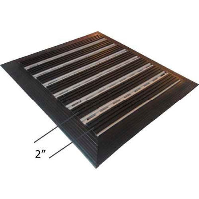 Babcock-Davis® Roll Up Entrance System M-700RT, Aluminum Hinge & Rail, 99-1/4"W X 99-1/4"D