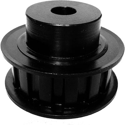 Powerhouse 36L050-6FS6 Steel / Black Oxide 36 Tooth 4.297" Pitch Plain Bore Pulley - Pkg Qty 5
