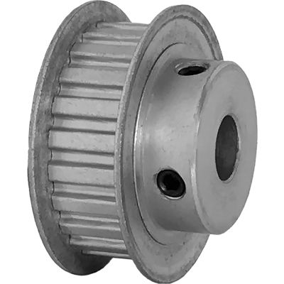 22 Tooth Timing Pulley, (Xl) 1/5" Pitch, Clear Anodized Aluminum, 22xl037-6fa5 - Min Qty 8