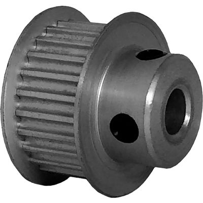 Powerhouse 24-3P09-6FA3 Aluminum / Clear Anodized 24 Tooth 0.902" Pitch Finished Bore Pulley - Pkg Qty 5