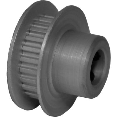 Powerhouse 28MP012-6FA3 Aluminum / Clear Anodized 28 Tooth 0.713" Pitch Finished Bore Pulley - Pkg Qty 5
