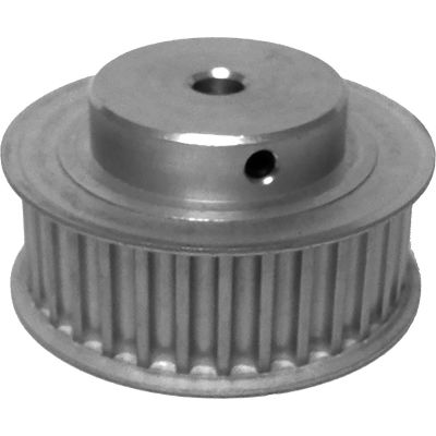 Powerhouse 34-5M15-6FA3 Aluminum / Clear Anodized 34 Tooth 2.13" Pitch Finished Bore Pulley - Pkg Qty 5