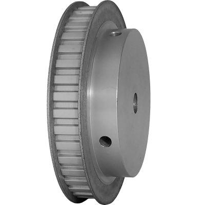 Powerhouse 40L050-6FA6 Aluminum / Clear Anodized 40 Tooth 4.775" Pitch Finished Bore Pulley - Pkg Qty 5