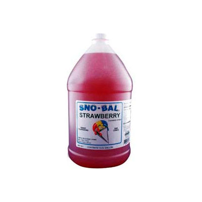 Snow Cone Syrups - Strawberry - Pkg Qty 4
