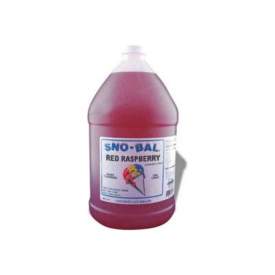 Snow Cone Syrups - Red Raspberry - Pkg Qty 4