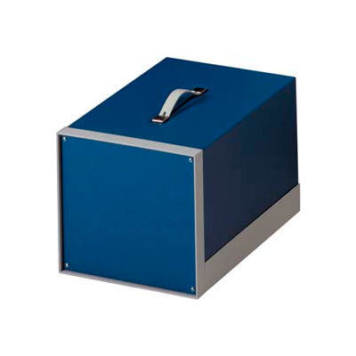 Bud BB-1809-RB Showcase Small Cabinet Royal Blue Texture 15"W x 11.06"D x 9.93" H