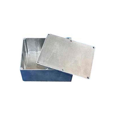 Bud Cn-5712 Cn-Series Die Cast Aluminum Enclosure 8.75" L X 5.74" W X 4.22" H - Min Qty 3