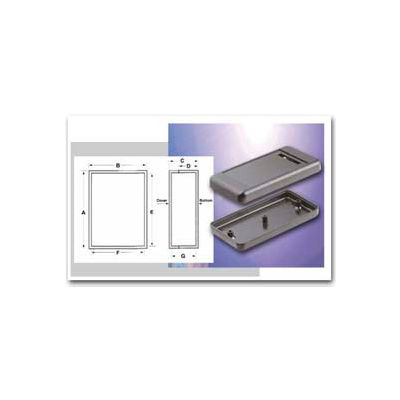 Bud HH-3466 Hand-Held Grabber Style D With Recessed Top 2.50" L x 1.63" W x .80" H