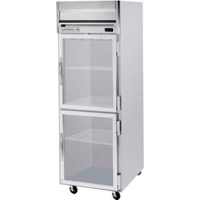 Beverage Air® HF1HC-1HG Reach-In Freezer Horizon Series Glass & Half-Glass Doors, 26"W