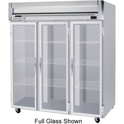 Reach-in Freezer Horizon Series Glass & Half-Glass Doors, 78"W - HF3HC-5HG