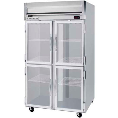 Reach-in Freezer Horizon Series Glass & Half-Glass Doors, 52"W - HFP2HC-1G