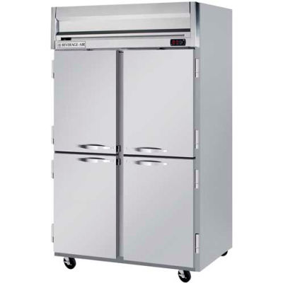 Beverage Air® HFPS2HC-1HS Reach-In Freezer Horizon Series Solid & Half-Solid Doors, 52"W