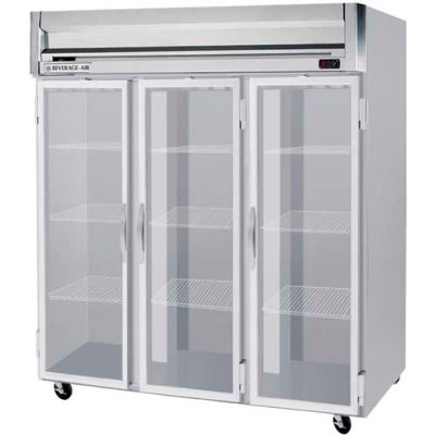 Reach-in Freezer Horizon Series Glass & Half-Glass Doors, 78"W - HFPS3HC-5G
