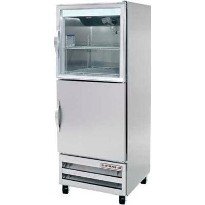 Beverage Air® RI18HC-HGS Reach In Refrigerator 18 Cu. Ft. Stainless Steel