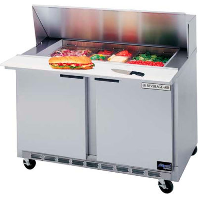 Beverage Air® SPE48HC-08 Food Prep Tables Spe48 Elite Series Standard Top, 48"W