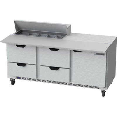 Food Prep Tables SPED72 Elite Series Cutting Top w/ Drawers, 72"W - SPED72HC-10C-4