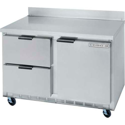 Beverage Air® WTRD48AHC-2 Worktop Refrigerator W/ Drawers WTRD 29"D Series, 48"W