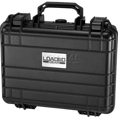 Barska Loaded Gear HD-200 Hard Case- Watertight, Crushproof, 13"L x 11"W x 4-3/4"H