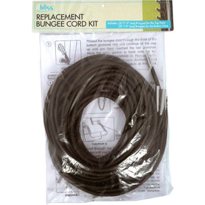 Bliss Replacement Frame Bungee Cord Kit For Gravity Free Recliner, Brown