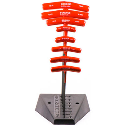 Bondhus 13189 Balldriver T-Handle Hex Key Sets